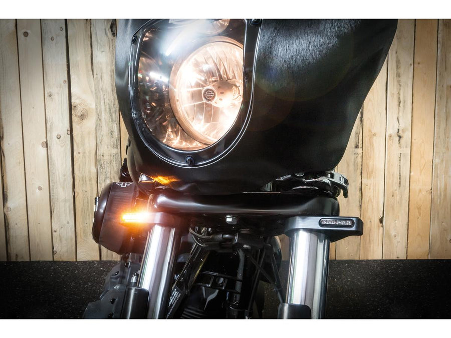 Harley Davidson mm fork tubes [1947-1949] – ZC-Line Classic LED Blinker Schwarz