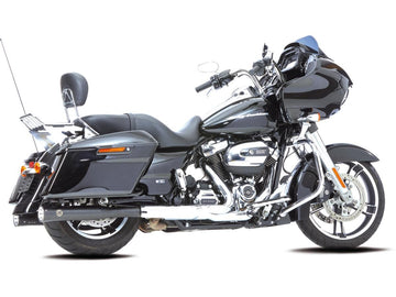 Harley Davidson Touring [2017-2020] -Double Grooves Slip-On Silencer Black ...