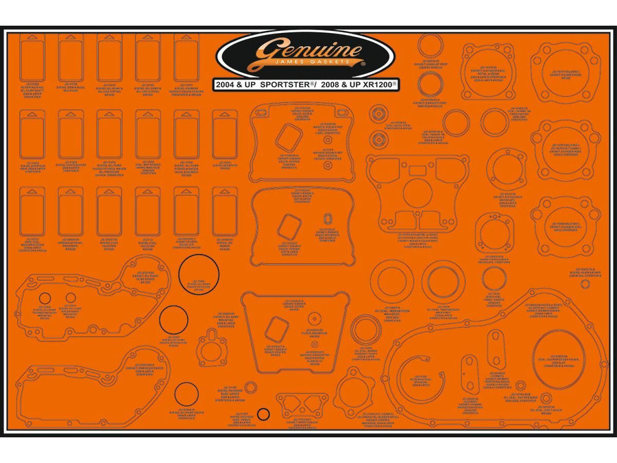 Harley Davidson Sportster [2004-2019] – Dichtungsplatte für XR1200/2004+ Sportster