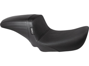 Harley Davidson Dyna [2006-2017] – Kickflip Sitz Basket Wave Schwarz Vinyl