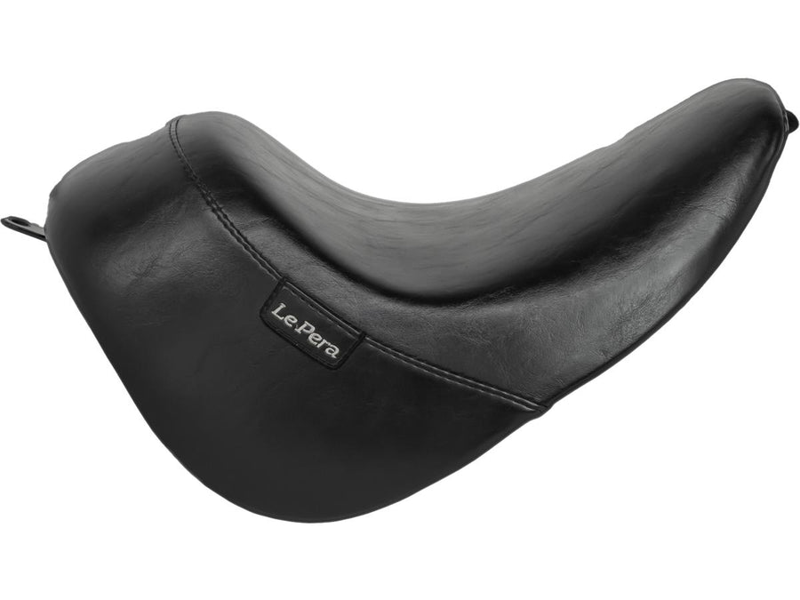Harley Davidson FLS [2016-2017] - os de baies sur le siège lisse en vinyle noir