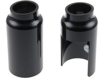 Harley Davidson VRSCD [2007-2008] – Untere Gabelabdeckung Schwarz Glanz - 0
