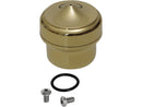 Harley Davidson – Omega Mini Handsteuerung Ölreservoir Messing poliert-3