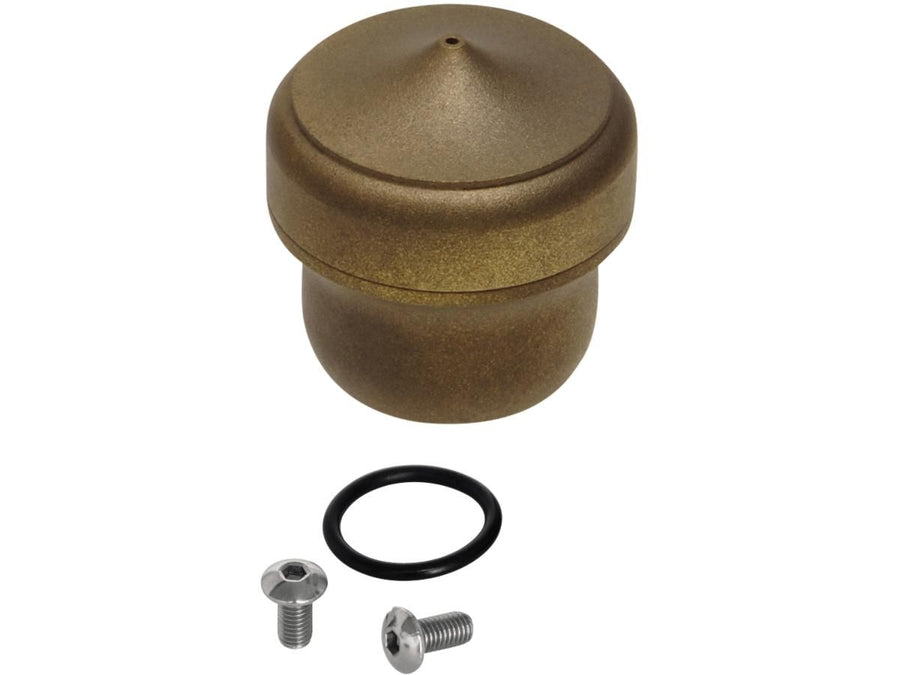 Harley Davidson – Omega Mini Handsteuerung Ölreservoir Sandgestrahlt