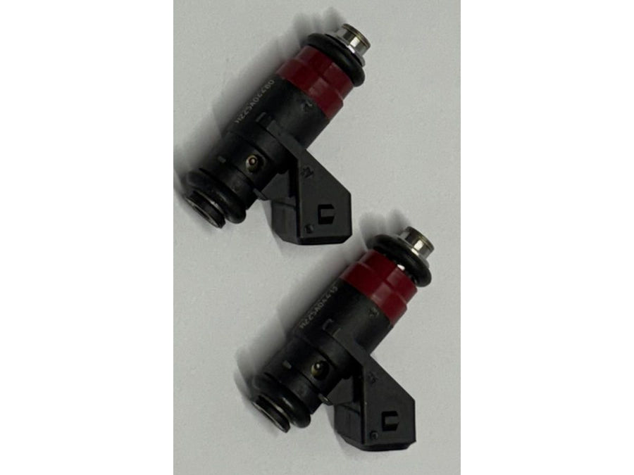 Buse d'injection de Harley Davidson-Fuel, EV1, emballée, 80,0 lb / h, rouge, pack 2er
