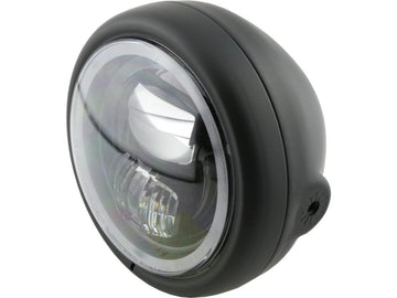 Harley Davidson – Pecos Typ 7 5 3/4" Scheinwerfer Schwarz Pulverbeschichtet LED