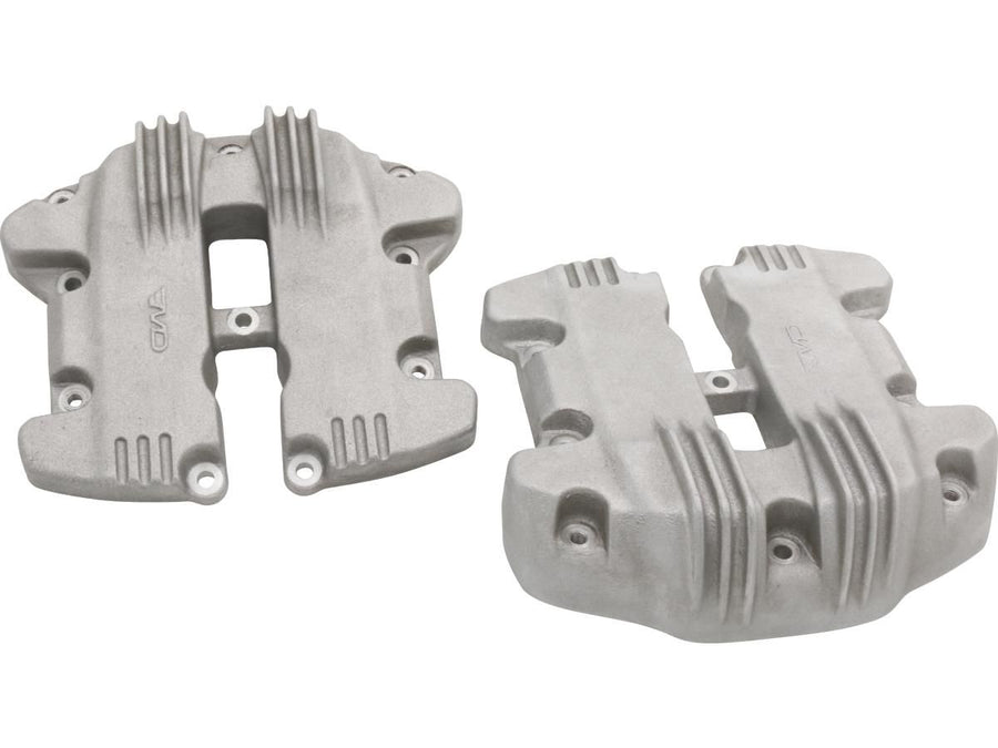 Harley Davidson Softail [2018-2024] -Ribbed Rocker Box Lid Raw