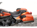 Harley Davidson Touring [2009-2025] – Gunfighter Glattes Sitz Schwarz Kunstleder-6