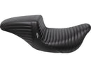 Harley Davidson Touring [2008-2025] – Kickflip Sitz Gefaltete Naht Schwarzes Vinyl-3
