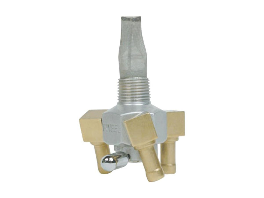HARLEY DAVIDSON-TRIPLE OUTLET SOUPLE VALVE SUR / OUT DU VALVE HEXAGON UNIQUEMENT 3/8 "