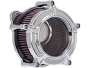 Harley Davidson Softail [2016-2017] – Clarion Luftfilter-Kit Chrom-7
