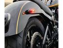 Harley Davidson Softail [1993-2024] – Winglet Micro LED Blinker Schwarz Eloxiert-2