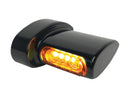 Harley Davidson Softail [1993-2024] – Winglet Micro LED Blinker Schwarz Eloxiert-5