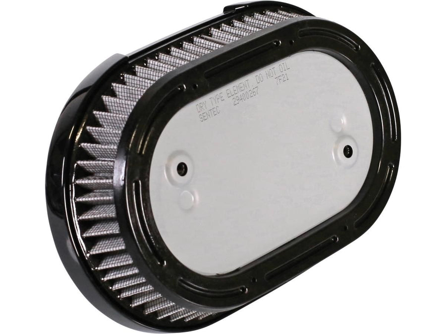 Harley Davidson Softail [2018-2024] – Ovales Luftfiltergehäuse Luftfilter-Kit Chrom