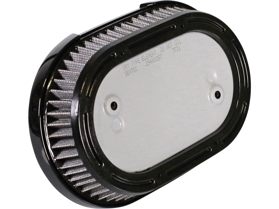 Harley Davidson Softail [2018-2024] – Ovales Luftfiltergehäuse Luftfilter-Kit Chrom