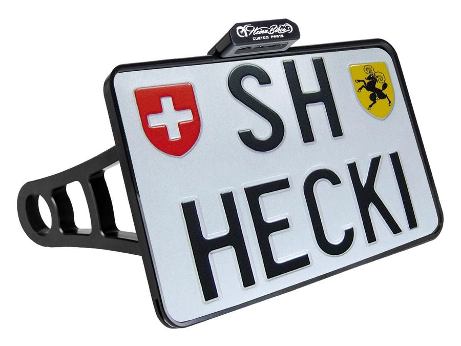 Harley Davidson Sportster [2005-2020]-side assembly license plate holder Kit Swiss