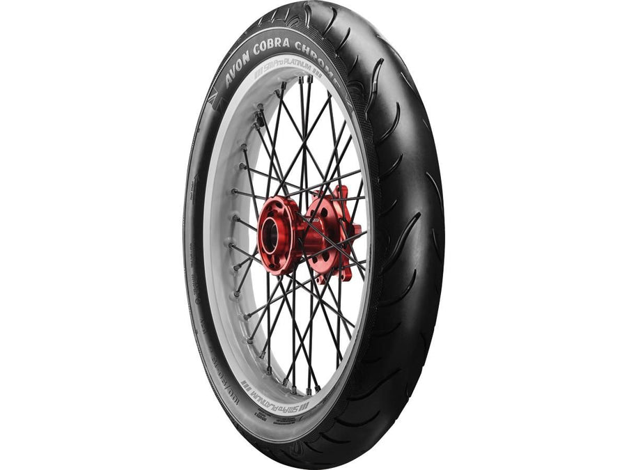 Harley Davidson-Cobra Chrom Tires 130/70 VR-18 (63V) mur noir