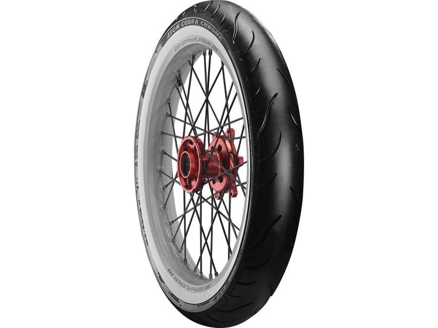 Harley Davidson – Cobra Chrom Reifen MT/90 B-16 74H TL Verstärkt Weißwand