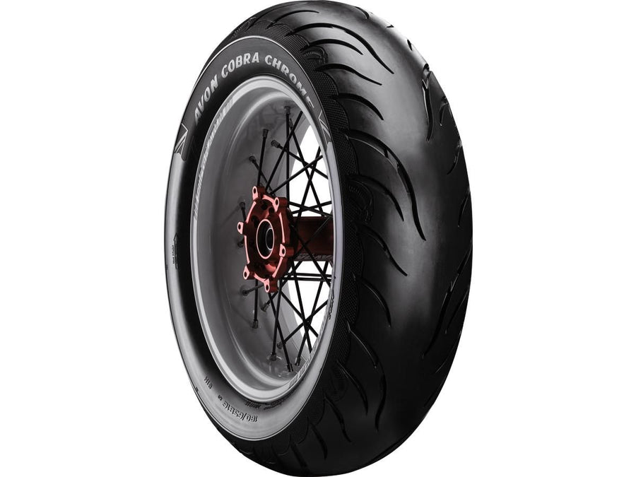 Harley Davidson-Cobra Chrom Tires 150/80 R-16 71V Mur noir