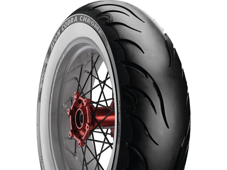 Harley Davidson-Cobra Chrom mature MT/90 B-16 74H TL reinforced white wall