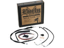 Harley Davidson Sportster [2014-2020]-Clubman Bar Cable Set Black Vinyl ABS ...-4