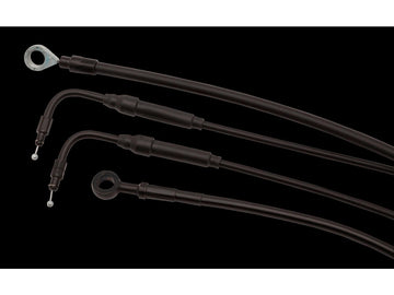 Harley Davidson Sportster [2014-2020] – 14" T-Bar Kabelsatz Schwarz Vinyl ABS - 0
