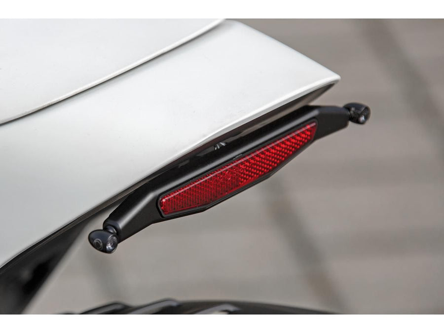 Harley Davidson FXDRS 114 [2019-2020] – Heckblinkerhalterung Flach Schwarz Satin