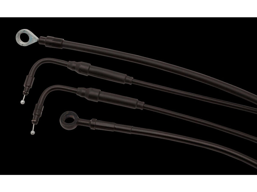 Harley Davidson FLSB [2018-2024] -14 "Ensemble de câbles T-Bar Black Vinyl Abs