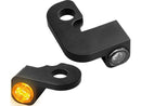 Harley Davidson Softail Hinweis [1990-2014] – NANO Series LED Blinker Schwarz-2