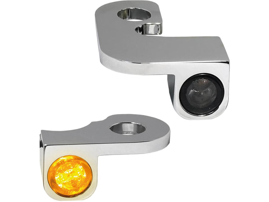 Harley Davidson Softail Note [1990-2014]-Nano series LED blinker Chroma Rauch Led