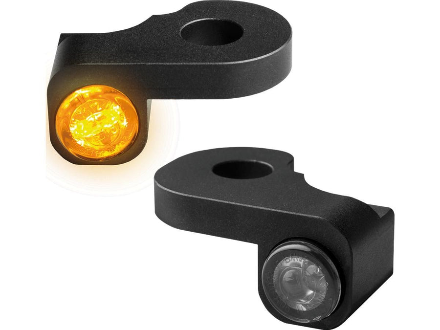 Harley Davidson FXSBSE [2013-2014] -NANO Série a mené le blinker noir anodisé Rauch