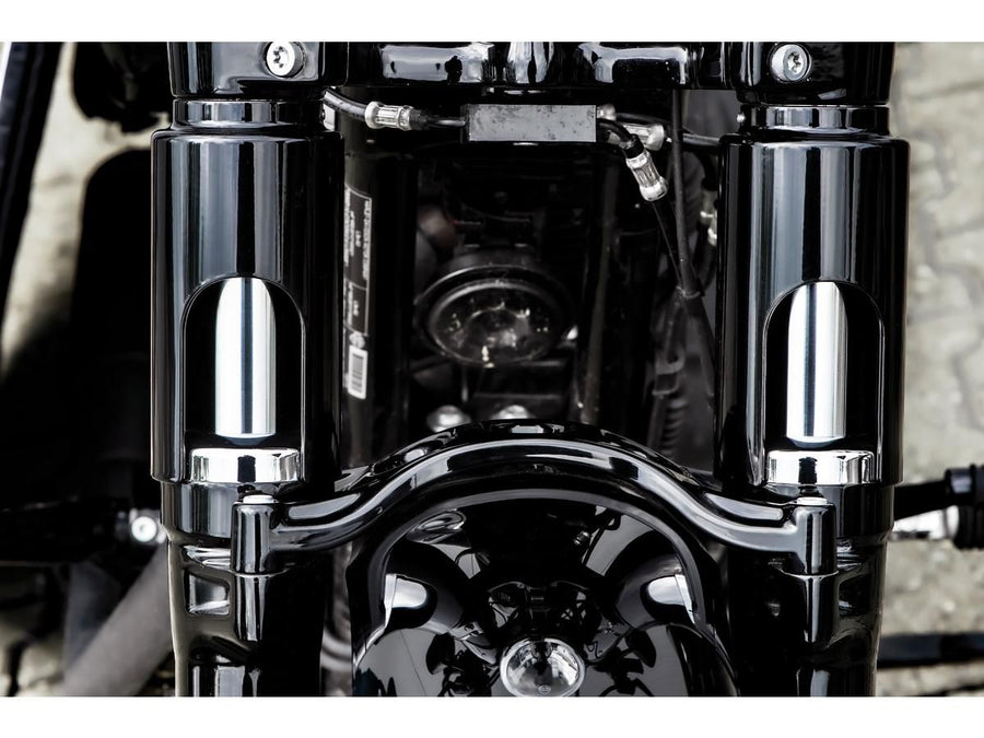 Harley Davidson XL883N [2009-2020] – Palas Gabelunterzugsabdeckung Schwarz