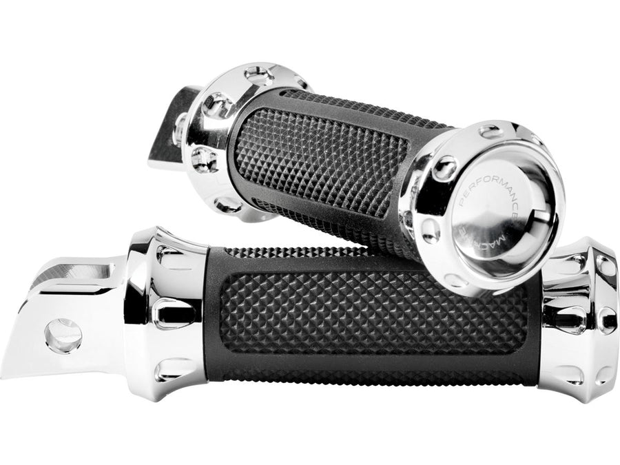 Harley Davidson Softail [2018-2025] – Overdrive Fahrerfußrasten Chrom
