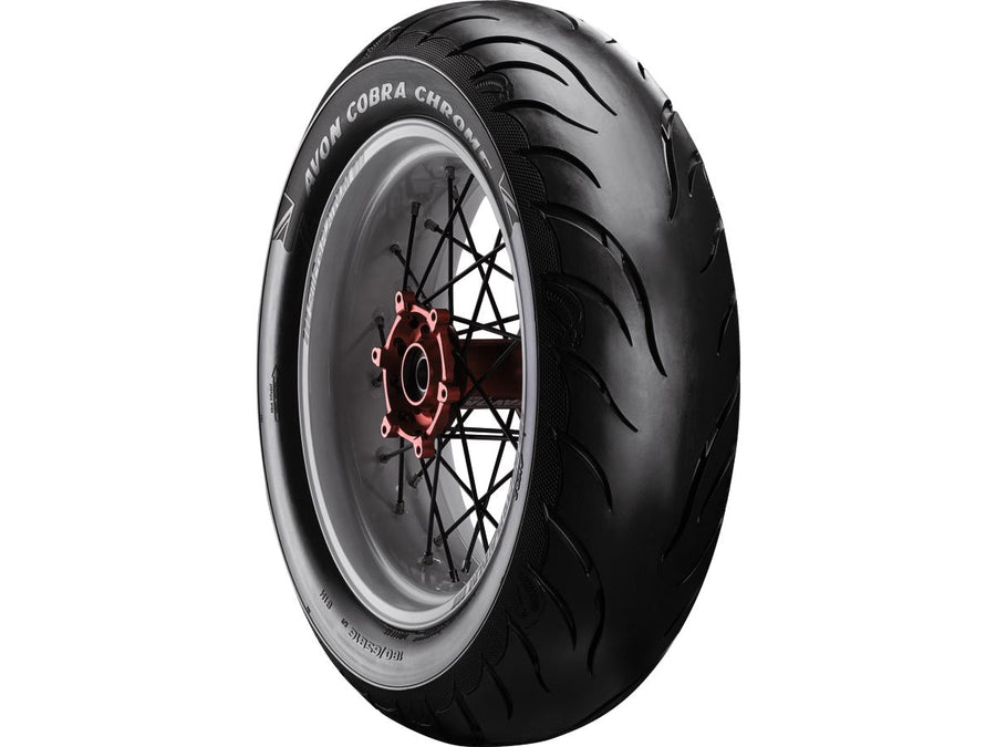 Harley Davidson – Cobra Chrom Reifen 180/60 B-17 75V TL Verstärkte Schwarze Wand