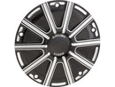 Harley Davidson Touring [2016-2024] – 10-Gauge Derby Abdeckung Schwarz Geschnitten-3