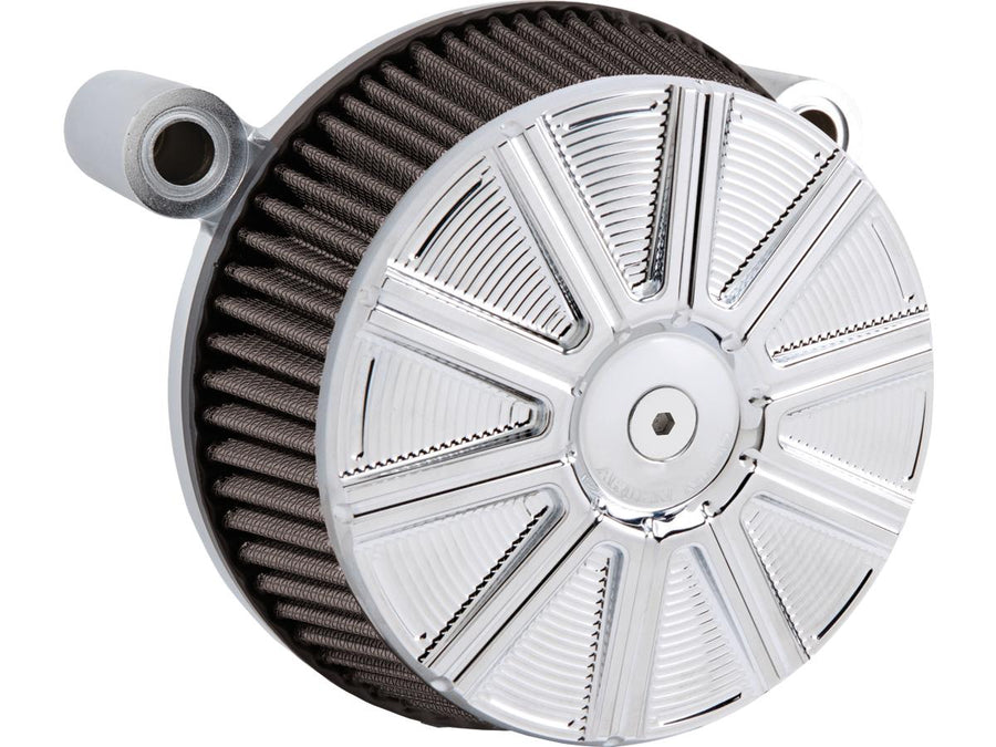 Harley Davidson – 10-Gauge Big Sucker Stage 1 Luftfilterabdeckung Chrom