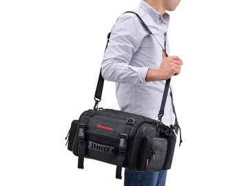 Harley Davidson - Poche de siège extensible avec un volume variable de 20 à 26 l noir - 0