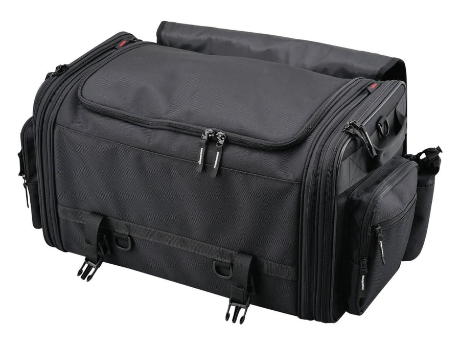 Harley Davidson - Poche de siège extensible avec un volume variable de 53 - 70 l noir