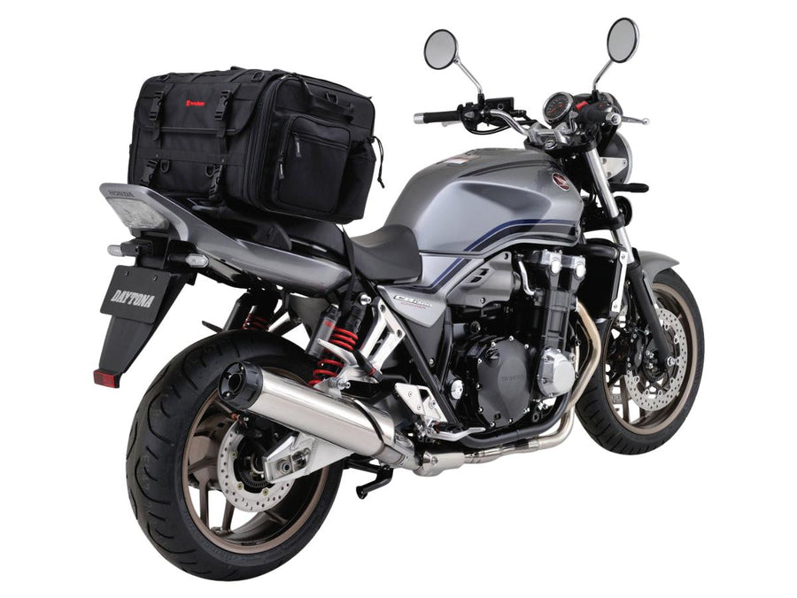 Harley Davidson - Poche de siège extensible avec un volume variable de 53 - 70 l noir
