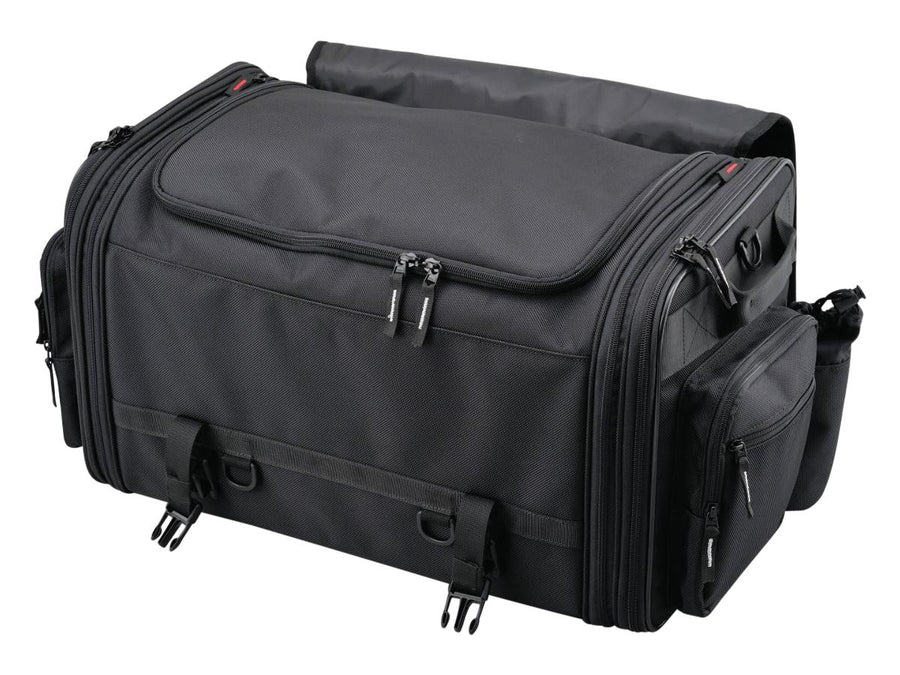 Harley Davidson - Poche de siège extensible avec un volume variable de 53 - 70 l noir