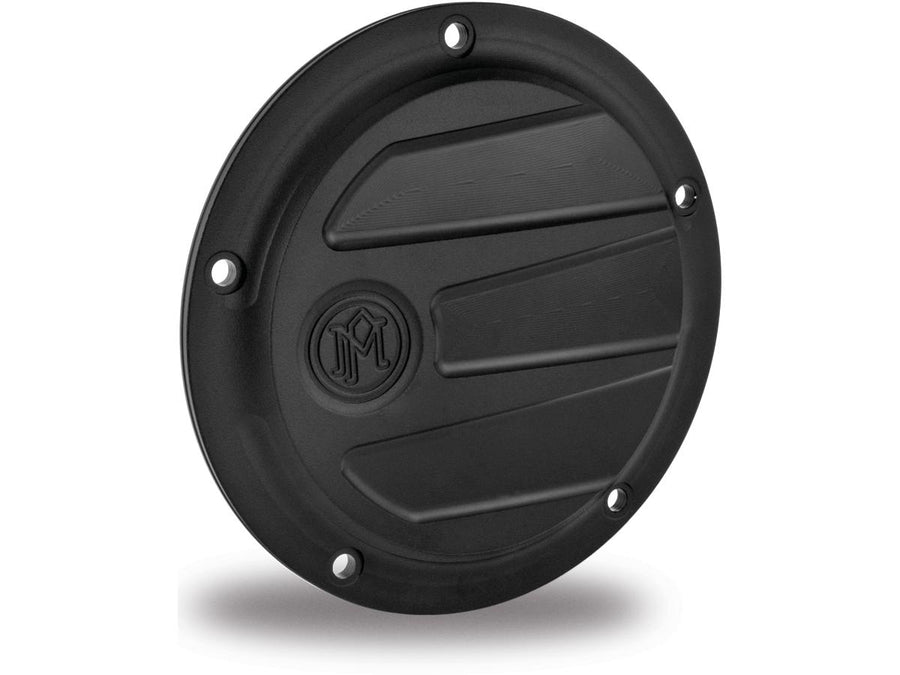 Harley Davidson Softail [2000-2017] -Scallop Derby Cover Black Ops