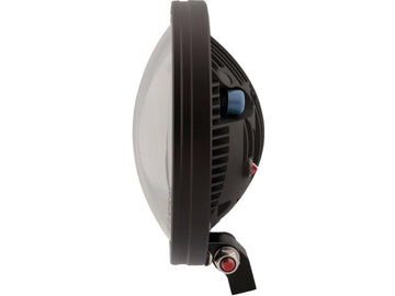 Harley Davidson-Frame-R1 Type 8 LED 7 "phares installés LED noire ci-dessous - 0