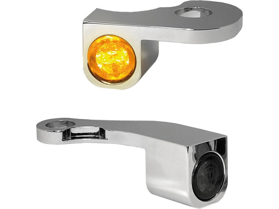 Harley Davidson Touring [2021-2024] – NANO Series LED-Blinker Chrom Rauch LED