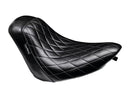 Harley Davidson FXSTDI [2001-2006] -Bare Oos Seat Seat Diamond Stitch Schwarzes-1