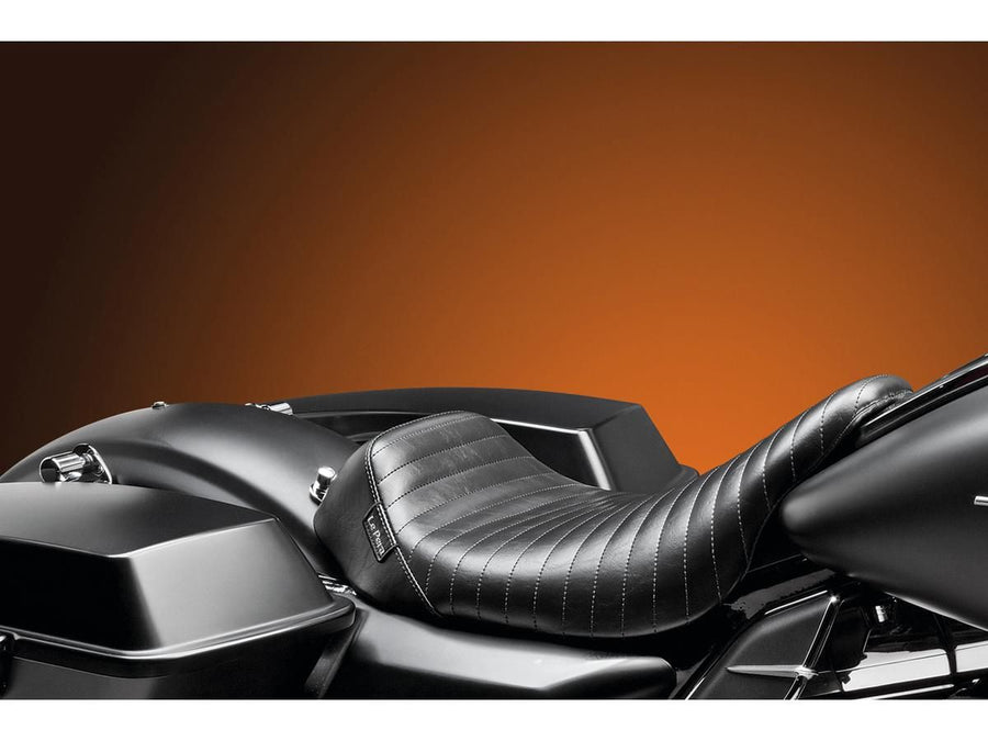 Harley Davidson Touring [2002-2007] – Bare Bones Solo Sitz Gefaltete Naht Schwarzes