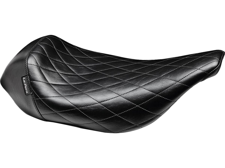 Harley Davidson Touring [1997-2001] -Bare Bones Seat Diamond Stitch Schwarzes