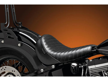 Harley Davidson FLS [2016-2017] - Seat solo de Bone Bone Seat de vinyle noir