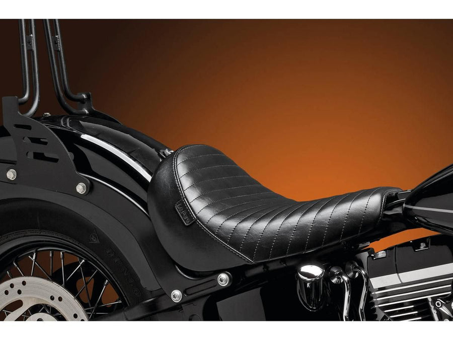 Harley Davidson FLS [2016-2017] - Seat solo de Bone Bone Seat de vinyle noir