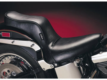 Harley Davidson Softail Note [2000-2017] -Siree siège lisse en vinyle noir