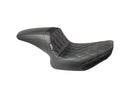 Harley Davidson FXBR [2023-2025] – Kickflip Sitz Diamond Stitch Schwarzes Vinyl-3
